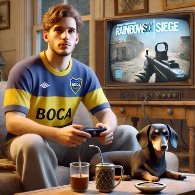 Rober_R6's profile picture. Me mochilean Rodri, Buda y Thomas #R6 #R6S