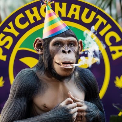 Dope Ape living in tent in Redwoods - Terence McKenna - Mushrooms - AI - AI Art - Machine Elves Enthusiast - UBI UBI UBI UBI UBI UBI UBI UBI -