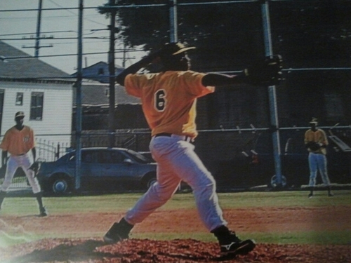 Living life fast in between them Racing Stripes.Ball is life.#Baseballislife r.i.p Ken.. Follow my new twitter @clevekicksit