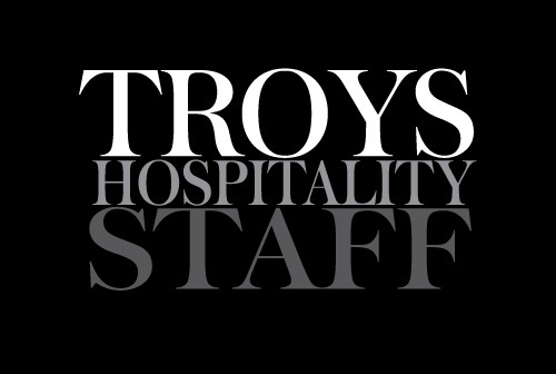 Troys Hospitality prides itself on the unique level of customised and personalised service we deliver to all our clients and staff.
