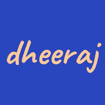 iamdhirraj's profile picture. 