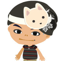 すきなこと・たべること
よくいうことば・はらへった
ざゆうのめい・いきるとはたべること