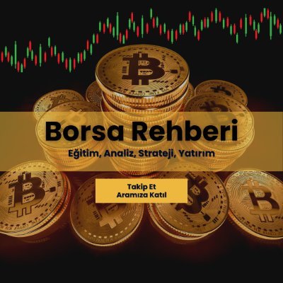 borsarehberi's profile picture. #Borsa #KriptoPara #Bitcoin #Ethereum #Altcoin #TeknikAnaliz
.
Burada yatırım tavsiyesi verilmez. Risk ve  Ödül size ait ;)