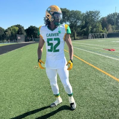 MalikJackson277's profile picture. 6’2 220lbs DE/C🏈 C/O 2026 Carver military academy GPA 2.97 Email:malik070407@gmail.com