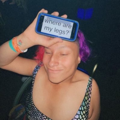 23 years old raver at heart 💕 single 🤪 missing legs living the life high rn 🥰😈 where my rave babes at???