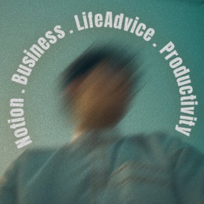 Known as OlsNotion.
I help you build focus, clarity, and a better life. Check out my life-changing Notion templates & newsletter → https://t.co/KYNpREvhov