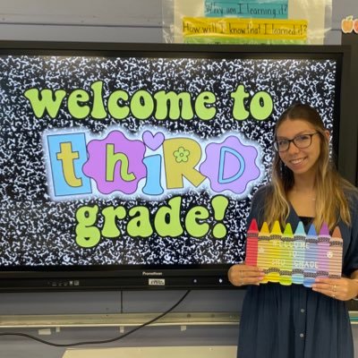 3rd Grade Teacher at Jackson Avenue! #Mineolaproud 👩🏼🏫📚✏️