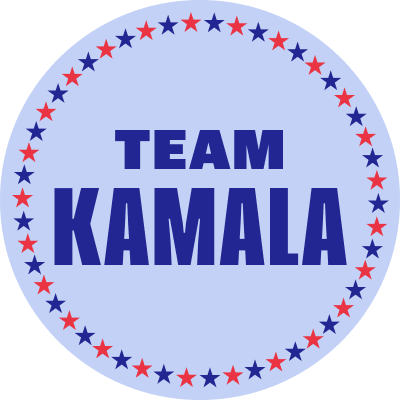TeamKamala's profile picture. Your official fan source for all things @KamalaHarris and @Tim_Walz. 100% people-powered 💙