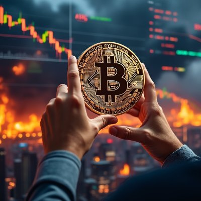 Trading through the apocalypse, one Bitcoin at a time. 🌍🔥 #CryptoLife #HODL