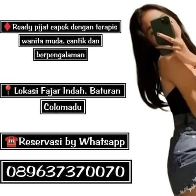 ayasfa2122's profile picture. pijat di #solo REAL
RESERVASI WA 088221455530