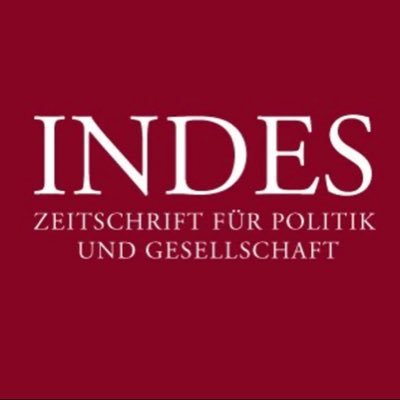 INDES wendet sich vierteljährlich mit aktuellen Beiträgen zu Politik und Gesellschaft gleichermaßen an die akademische wie die breite Öffentlichkeit.