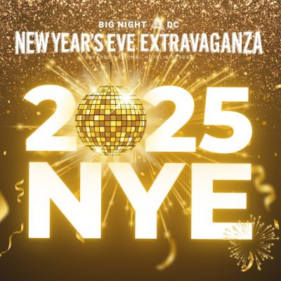 Join us New Years Eve for DC's premier ALL-INCLUSIVE party, it is Big Night DC at DC's only Vegas-style hotel, the GAYLORD NATIONAL HOTEL & RESORT !!🎉