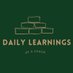 DailyLearnings (@dailylearnings0) Twitter profile photo DailyLearnings (@dailylearnings0) Twitter profile photo