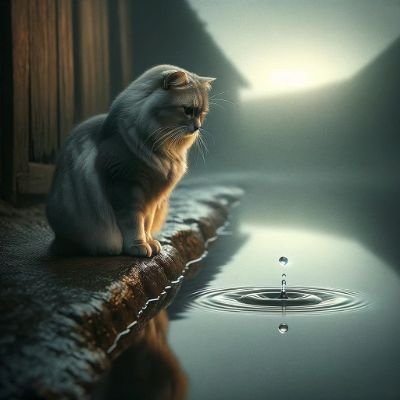 FO5935's profile picture. 今年(2024)に入って、ChatGPTってものをやり始めました。初心者ながらに、の〜んびり絵を描いたり、料理の献立考えてもらってます。
思い付く単語で絵を描いてもらってます。

最近はDALLEを使用しての幻想的な絵にハマってます。