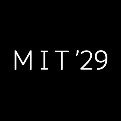 projectmit29's profile picture. Aim: MIT'29
Currently: Building a Social Presence

Play with me: https://t.co/6AM6r3GM1S