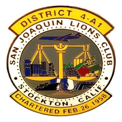 The STOCKTON San Joaquin Lions Club meets the 1st Wedn. of each month in Stockton @ 6:30PM. Join us, serve your community!