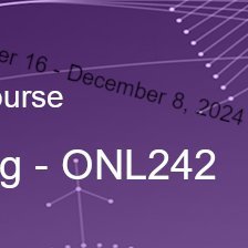 Open Networked Learning; next iteration #ONL242 starts Sep 16, 2024 - welcome to join!