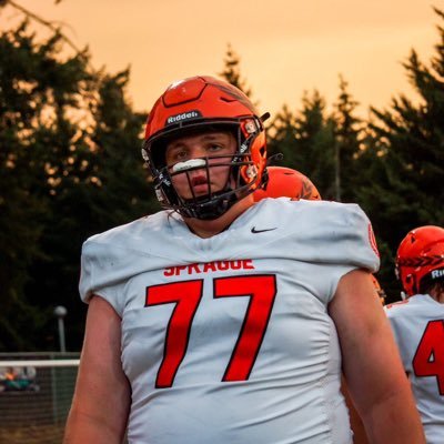 Brady_Tank5424's profile picture. C/O 2025 Sprague high school. O-D bowl all american 🏈 DT,OL 6’3 1/2 320lbs 3.0GPA EMAIL:bradytank24@gmail.com. PHONE:971-707-8726
