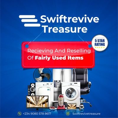 We accept legal items for resale. e.g Neatly & Fairly Used SmartTVs, Bed, Sound Systems, Phones, Laptops, Home & Kitchen Appliances. e.t.c