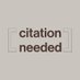 Citation Needed (@citationeededco) Twitter profile photo Citation Needed (@citationeededco) Twitter profile photo