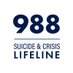 988 Suicide & Crisis Lifeline (@988lifeline) Twitter profile photo 988 Suicide & Crisis Lifeline (@988lifeline) Twitter profile photo