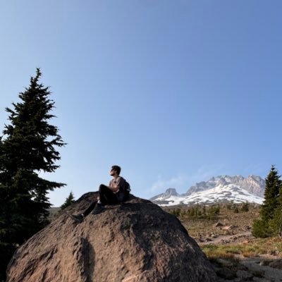 The mountains are calling and I must go. #ClimateActionNow 🌲 #PeopleOverProfit @emelizacherry 🌌 he/him
