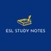 ESL Study Notes (@eslstudynotes) Twitter profile photo ESL Study Notes (@eslstudynotes) Twitter profile photo