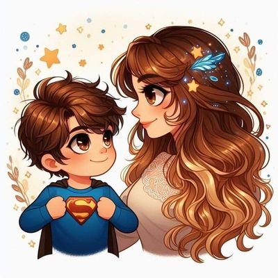 Y un día Dios me envió un ángel a mi vida porque sabía lo mucho que lo necesitaba, y me dice al oído, Te amo mamá💙