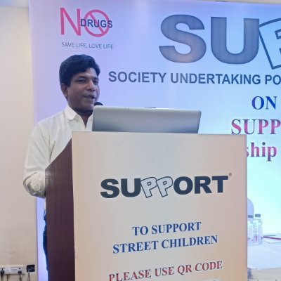 SUPPORT is a community based organization that works for de-addiction program. education and skill development of children and enhance their quality of life.