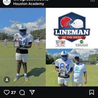 JacobJ1303's profile picture. 2025 Grad 🎓/ Houston Academy/ Basketball and Football/ 6’1 236pounds/ 2.96 gpa/ 🏀 power forward/ 🏈OT/DT/DE jjackson@houstonacademy.com