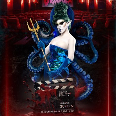 🧜♀️🌊Star of the @bouletbrothers Dragula S6 Premieres 10/01 on Shudder and AMC+ Booking Inquiries: BookScylla@gmail.com MERCH: https://t.co/tpEkkJzXuW🌊