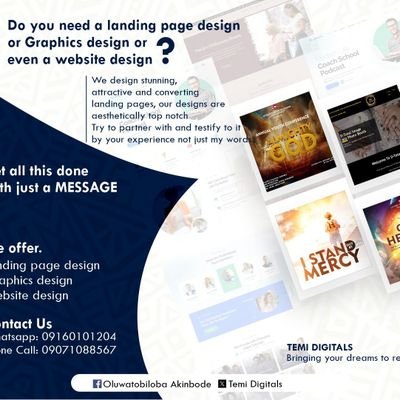 saxtem12's profile picture. I'm a professional website designer with a track record of outstanding services for my clients.
For more details Kindly contact.
 https://t.co/gGsJqHUaKp