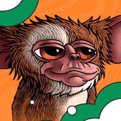 _Gizmo_Sol_'s profile picture. $GIZMO is a meme token on Solana, inspired by the lovable and iconic character from the cult classic film "Gremlins."