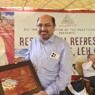 GST Professional | Proud Hindu | BHAKT | Member of GST Rep. Committee of AIFTP 2021, 2022 | Team Member, CBIC iGOT Project 2.0
