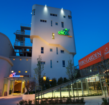 FeboGarden's profile picture. Dal recupero di una ex cantina sociale è nato Ekk, una struttura di promozione dell'Abruzzo, con un Garden, un hotel**** ed un mercato di prodotti tipici!