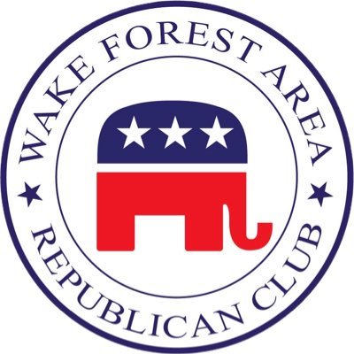 WakeForestGOP's profile picture. Conservative Republicans and Unaffiliated Voters from the Wake Forest area. We meet the 2nd Monday of every month. #WFARC #MAGA #TCOT #2A