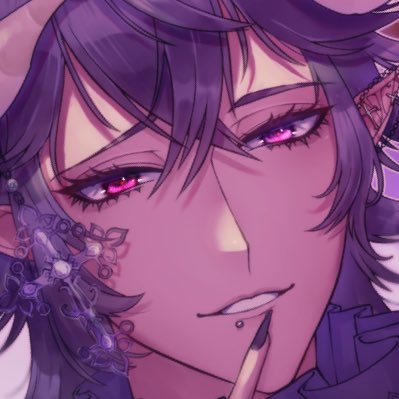 ♡ Nikki Valentine ♡ Sfw Incubus Funeral Parlor Owner ♡ he/him ♡ Art Tag: #Incudoodles ♡ #ENVTuber #VTuber