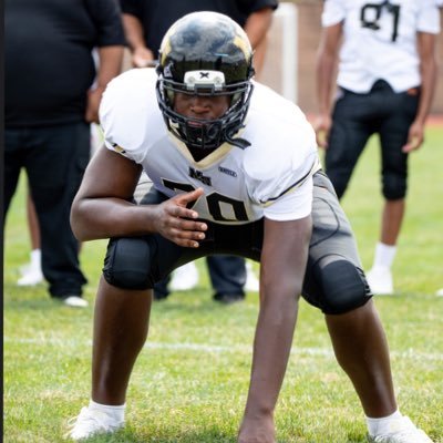 FawaazJohnson70's profile picture. Neumann Goretti 26’ 6’7 295 pound offensive tackle  Head Coach:@HEADSAINT