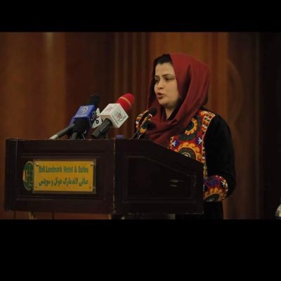 Ex-Spokesperson to the former President of Afghanistan. George Washington University Law Sc. Ohio Northern University Law Sc افغانستان مې د بابا په قباله دی
