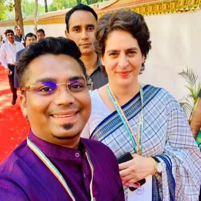 Secretary - Maharshtra Pradesh Youth Congress. MP Rajeev Satav Worker|Congressman by heart