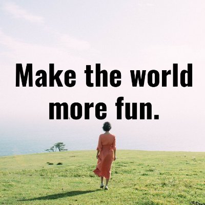 IKRdesign2023's profile picture. 私たちは「Make the world more fun」という想いを胸に
2023年春 福岡の地にてスタートいたしました。 
世の中を楽しくするために挑戦を続けていきます！