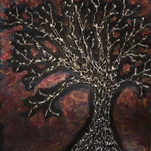 Contemporary Metal Artist - I love texture ... in my own art pieces and in my life!