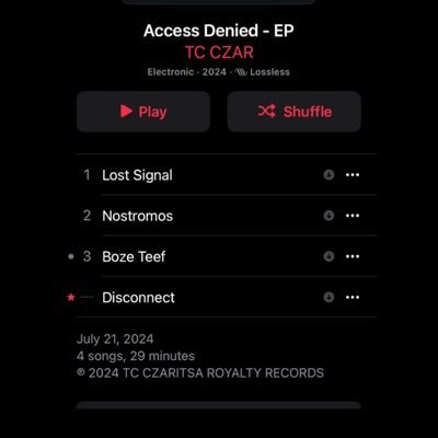 🏳️⚧️DJ, techno producer, techno record label owner; IG@djtcczar , https://t.co/pB5uTPs49C © 2020 TC CZARITSA ROYALTY RECORDS