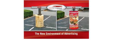 POPDynamics's profile picture. Exclusive Home of Patent-Pending PromoPoles- a 360 Degree Billboard that wraps around light poles in commercial parking lots.