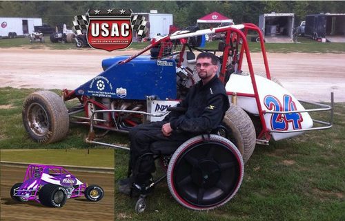 Paralyzed Sprint Car Driver! I beat the tough task to race with Hand Controls keeping my Racing Alive! NEVER GIVE UP! 2003-2014