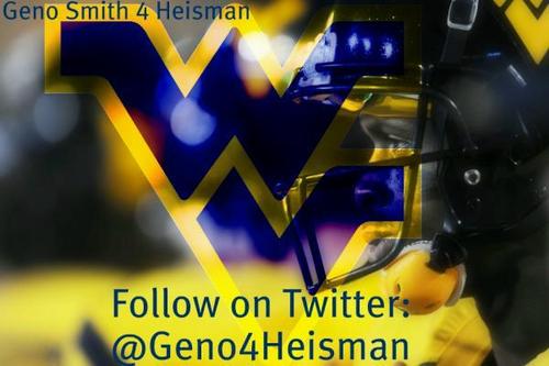 This account will support and follow Geno Smith to the Heisman presentation. 

FAN PAGE

#WVU
#MountaineerNation

Follow the real Geno Smith: @onetwo_GS