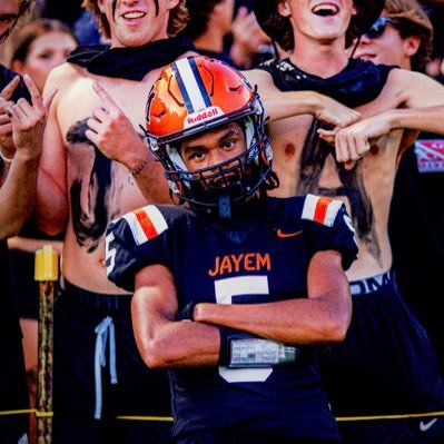 Jayden5Bumbrey's profile picture. 5’9 WR | ‘25 | 3.5 gpa email: jaydenbumbrey@gmail.com (540) 903-2085