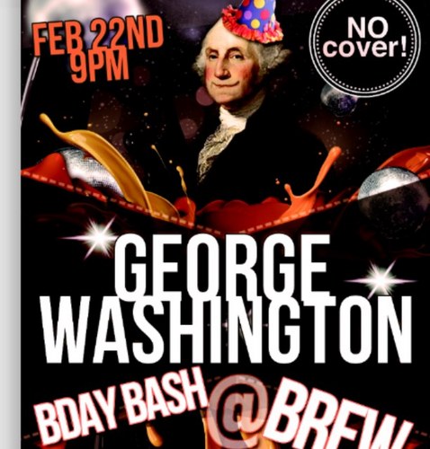 GWashingtonBDAY's profile picture. Party at BREW (waterford lakes) on Wed, February 22nd-Free Cover
Masseuse on site free to girls
Performances By:
@KeithHerman @DJNico @WillTheyFollow & more!