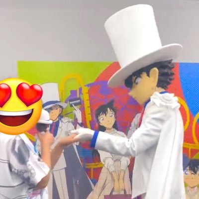 名探偵コナン→KID、コナン推し☆ONE PIECE→ルフィ、チョッパー、カルー推し☆USJ♡コナンプラザ、コナンカフェ、コナンランドなど大阪であれば行く!