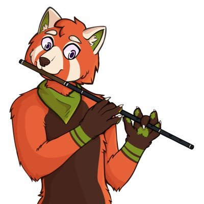 Furry | Red Panda | 🗣️ KNEE-shuh) | ニーシャ | Traditional Irish Music | Irish Flute | I make Furry music | Typical cons: F^2, AC, FM, AQF, MFF